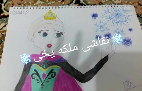عکس ملکه نقاشی