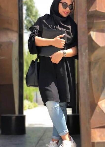 عکس دختر خوش تیپ اسپرت خارجی