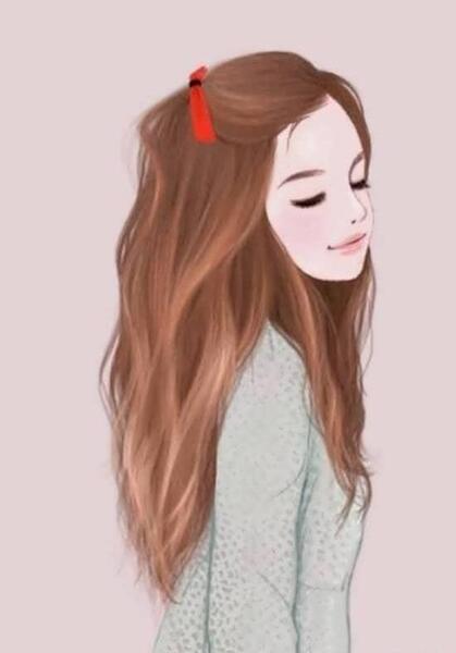 عکس نقاشی دختر تنها