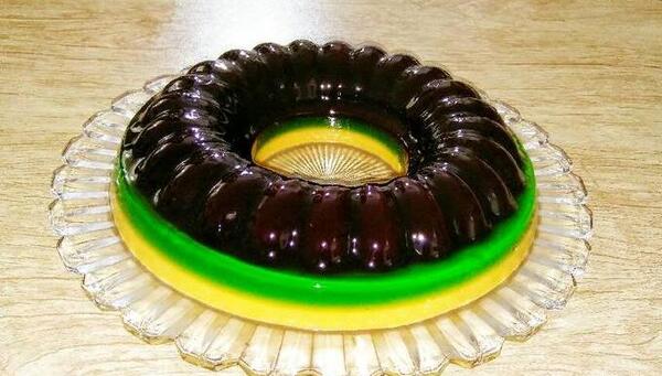 عکس دسر ژله بستنی
