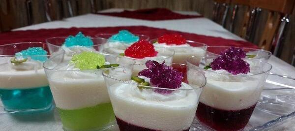 عکس دسر ژله بستنی