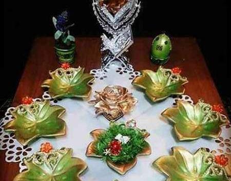 عکس سفره هفت سین شیک و زیبا