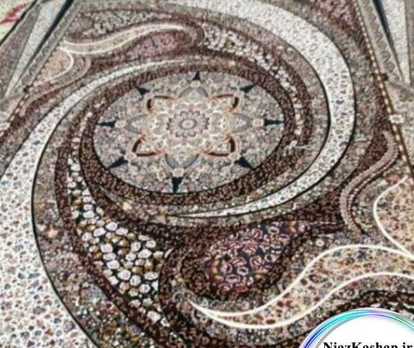 عکس فرش ناردون سرمه ای