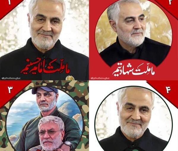 عکس شهادت حاج قاسم سلیمانی جدید