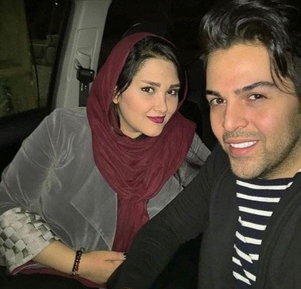 عکس عماد طالب زاده با همسرش