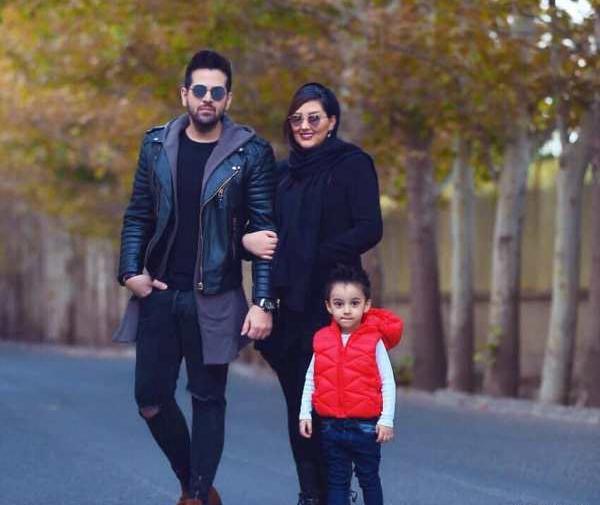 عکس عماد طالب زاده با همسرش