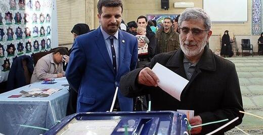 عکس سردار سلیمانی رای
