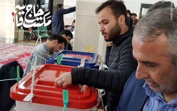 عکس سردار سلیمانی رای