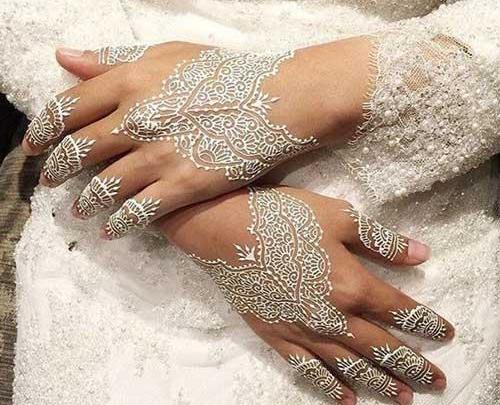 عکس حنای سفید