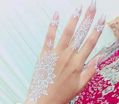 عکس حنای سفید