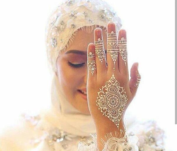 عکس حنای سفید
