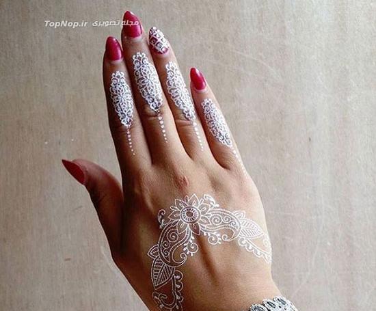 عکس حنای سفید