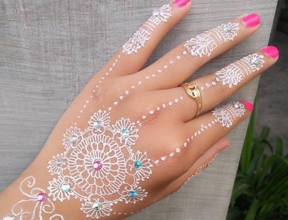 عکس حنای سفید