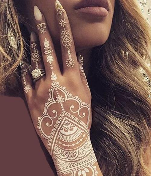 عکس حنای سفید