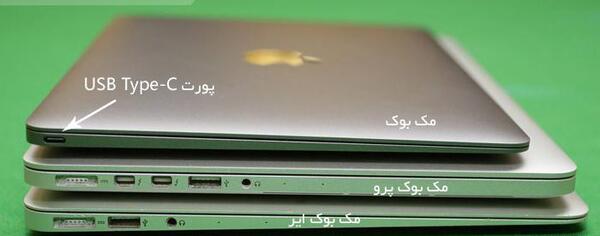عکس لپ تاپ مک بوک
