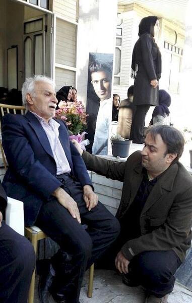 عکس لحظه فوت مهرداد اولادی