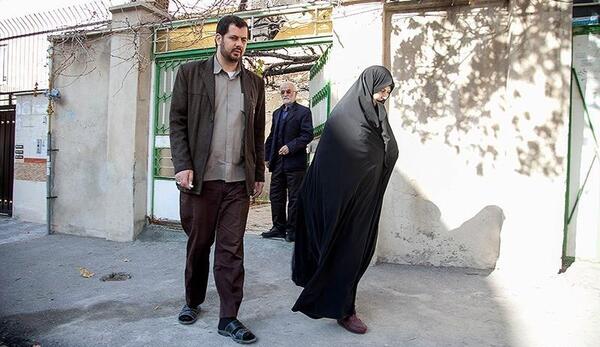 عکس همسر شهید حمید سیاهکالی مرادی