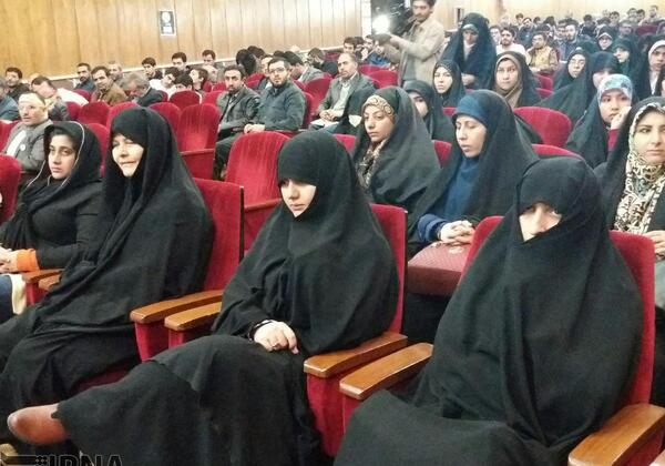 عکس همسر شهید حمید سیاهکالی مرادی