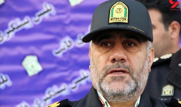 عکس وحید مرادی با پلیس