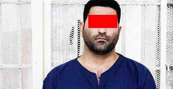 عکس وحید مرادی با پلیس