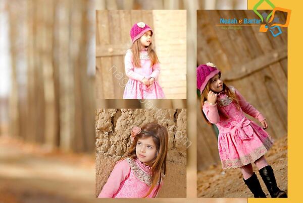 ژست عکس اسپرت دختر بچه