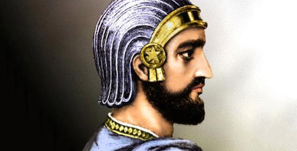 عکس نیم رخ کوروش کبیر