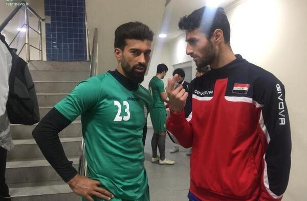 عکس فوتبال ایران و عراق