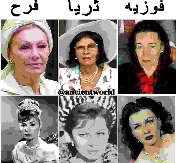 عکس ملکه ثریا همسر شاه