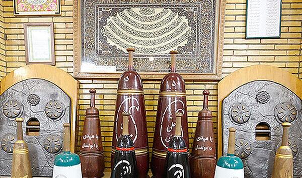 عکس وسایل زورخانه