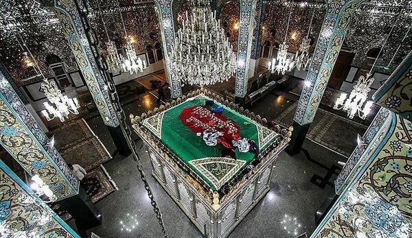 عکس قبر حضرت زینب