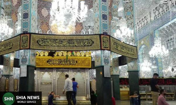 عکس قبر حضرت زینب