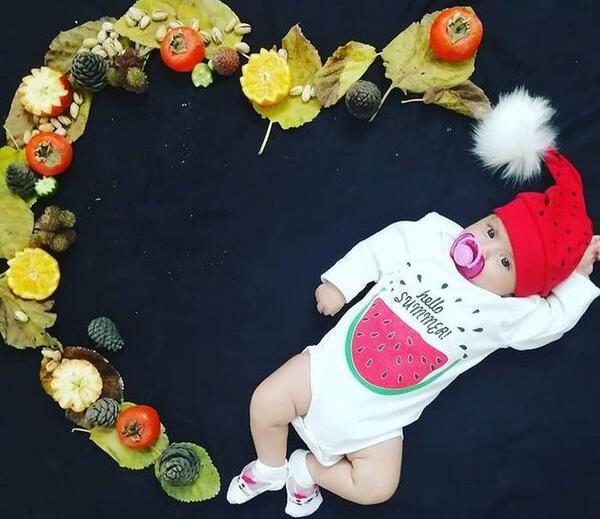 عکس ماهگرد دختر