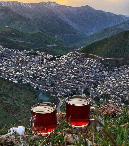عکس شهر پاوه