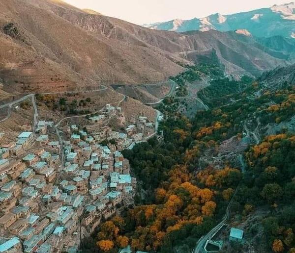عکس روستا در کوهپایه