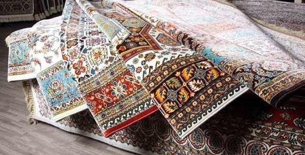 عکس فرش طلایی