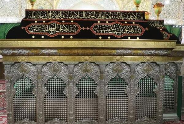 عکس های نصب ضریح امام حسین