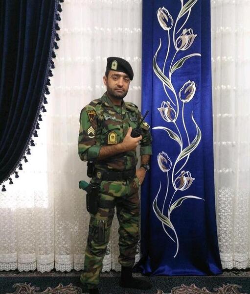 عکس شهید فردین سنجری