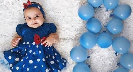 عکس ماهگرد با بادکنک