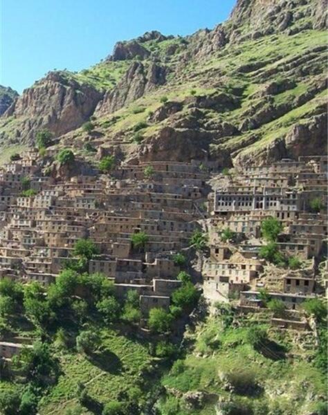 عکس روستا قدیم کردستان