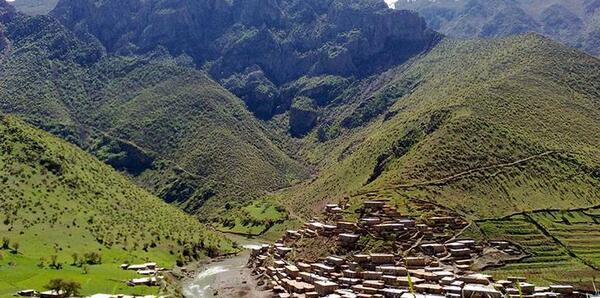 عکس روستا قدیم کردستان