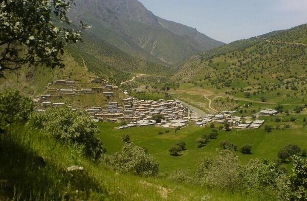 عکس روستا قدیم کردستان