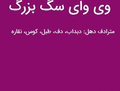 عکس ستاره وی وای سگ بزرگ