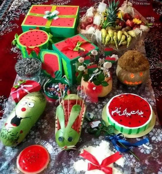 عکس فیک شب یلدا
