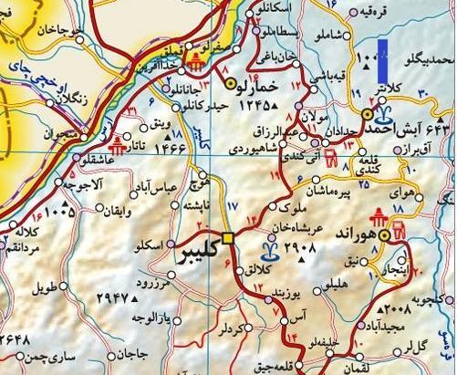 عکس روستای عبدالرزاق کلیبر