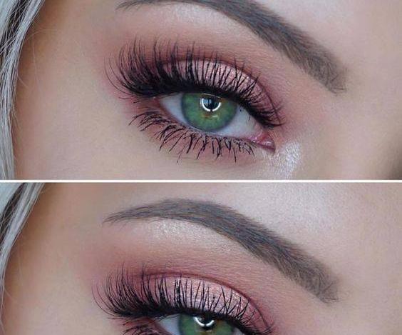عکس زن چشم سبز
