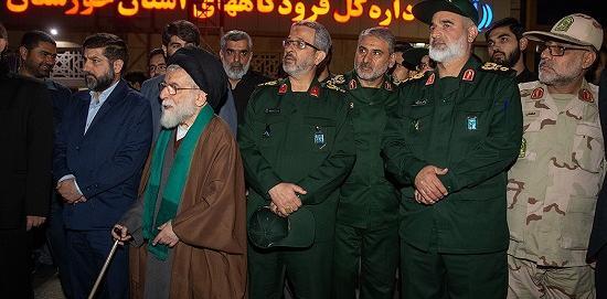 عکس حاج قاسم سلیمانی و همرزمان شهیدش