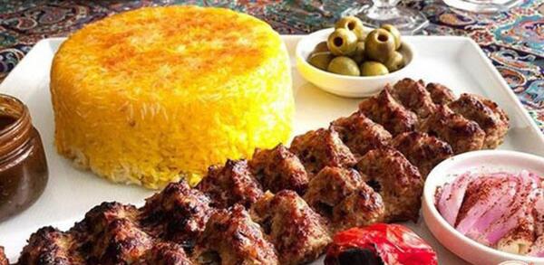 عکس چلو کباب دونفره
