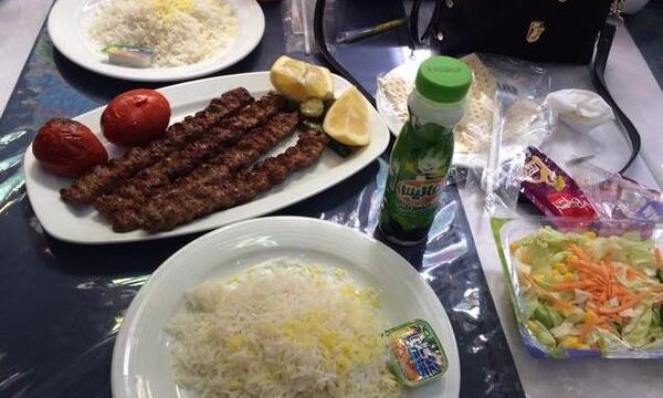 عکس چلو کباب دونفره