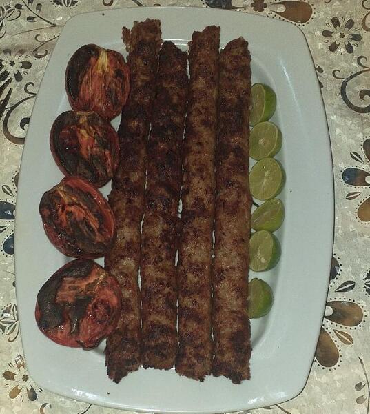 عکس چلو کباب دونفره