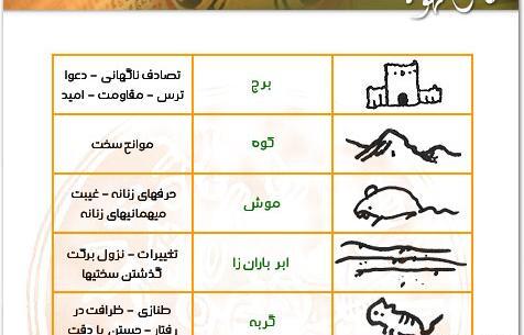 عکس شتر مرغ در فال قهوه